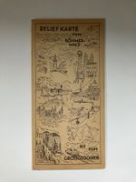 Relief Karte vom Böhmerwald bis zum Grossglockner