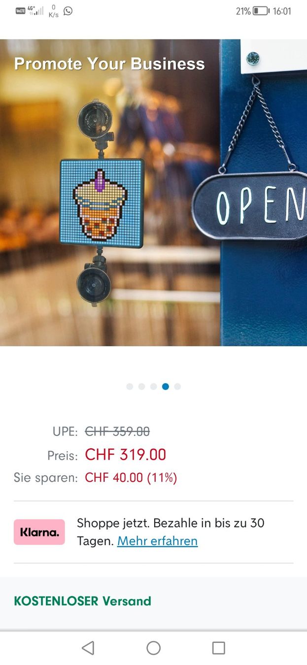 Jouets: Pixoomax Led Display Neu – Neuf avec emballage d'origine à Zürich par adi0111 5