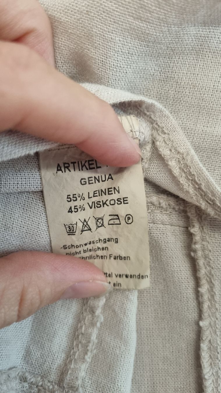 Gilets & Westen: Diff! Romantische Leinenweste, Gr S, Neu!  – Neu (gemäss Beschreibung) aus Oftringen von MalousAllerlei 5