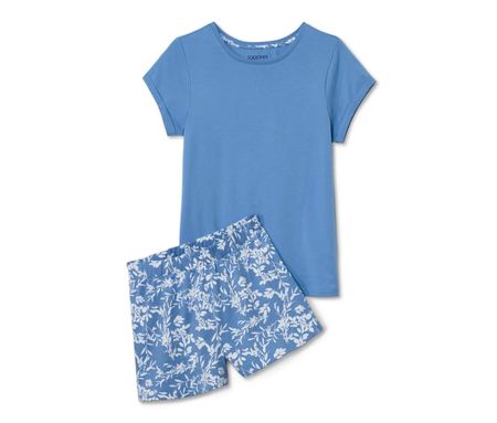 🌸TCHIBO🌸 Damen Shorty Pyjama Nachtwäsche Baumwolle S M