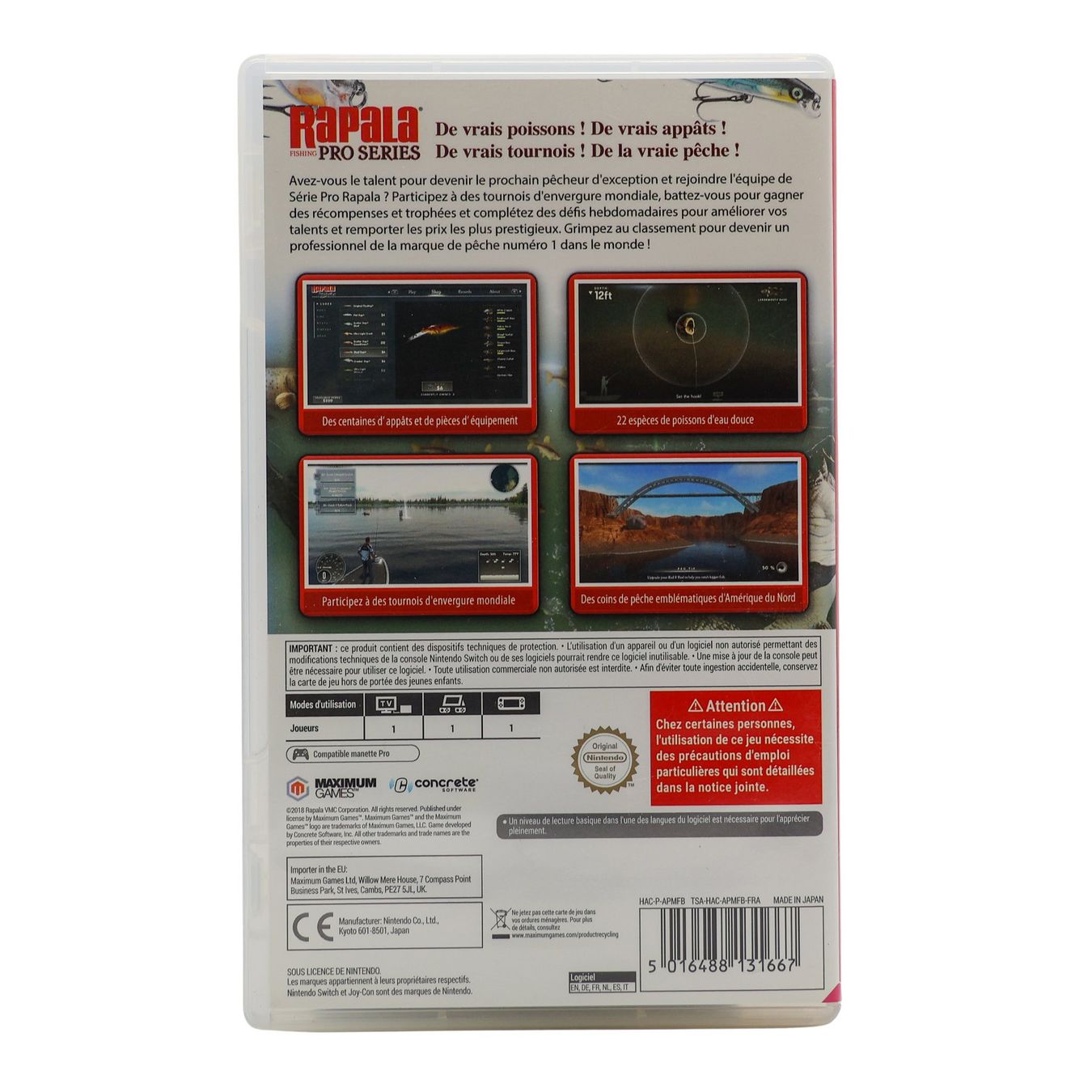 Nintendo Giochi: Rapala Fishing Pro Series - Switch – Usato da Paudex venduto da dindeboy 1