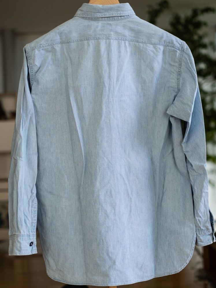 Camicie: ORSLOW Chambray Workshirt, Hemd – Usato da Zürich venduto da Andreas_Florian 8
