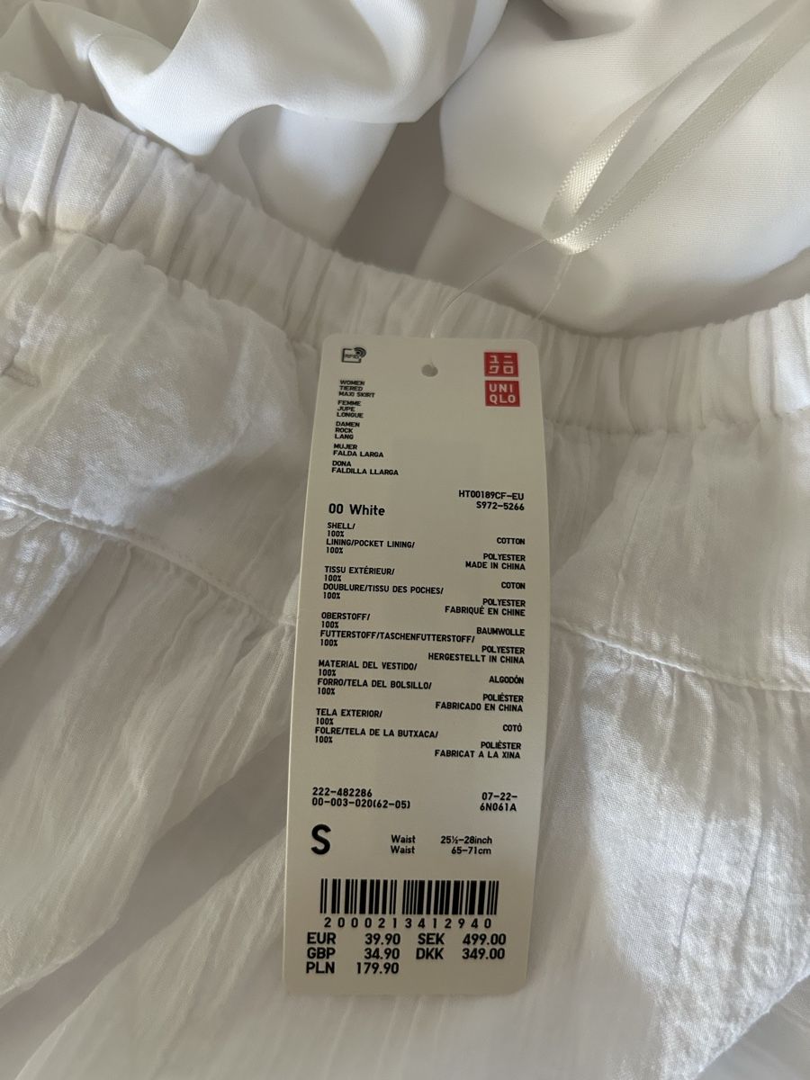 Uniqlo Röcke: NEU! Weisser Rock UNIQLO – Neu und originalverpackt aus Winterthur von Vintage_a_toi 3