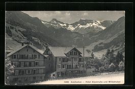 Adelboden, Hotel Alpenruhe und Wildstrub