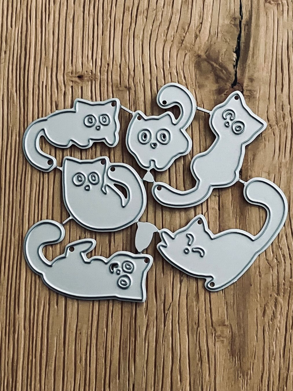 Schablonen: Neues Stanzschablonen-Set  Katzen / Büsi – Neu und originalverpackt aus Effretikon von wenuss 3