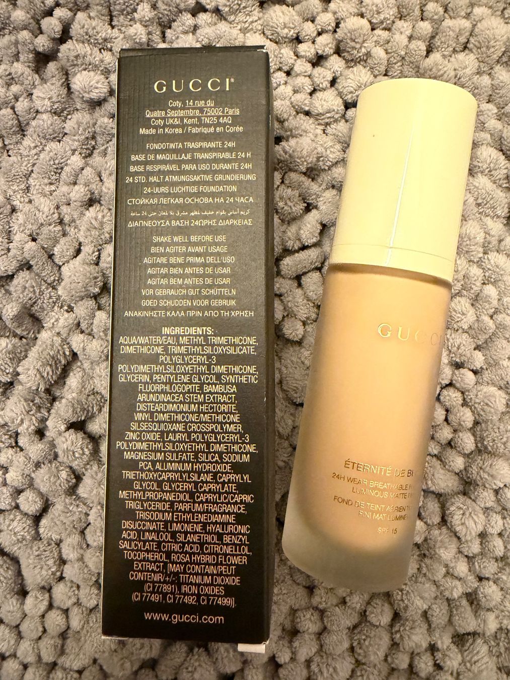 Gucci Make-up: Gucci Éternité de Beauté Foundation SPF15 140W – Gebraucht aus Schwerzenbach von cygnuss 3