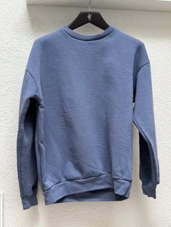 Blauer Sweater, Bershka, Gr. S, loose fit