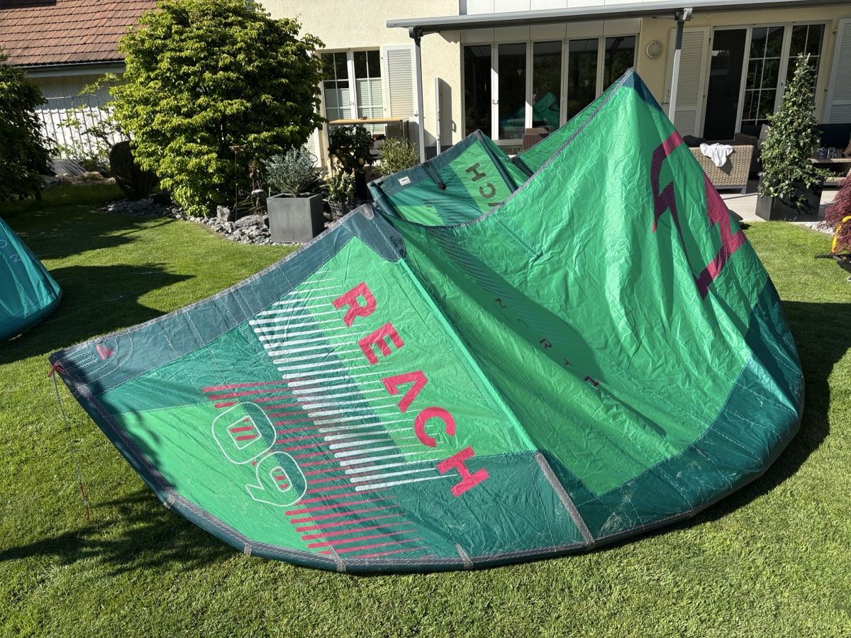 North Aquilone: North Reach 9m Kite - neuwertig – Usato da Basel venduto da chr_695p