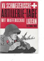 LU Luzern 1953 Artillerie-Tage (mit Sonderstempel)