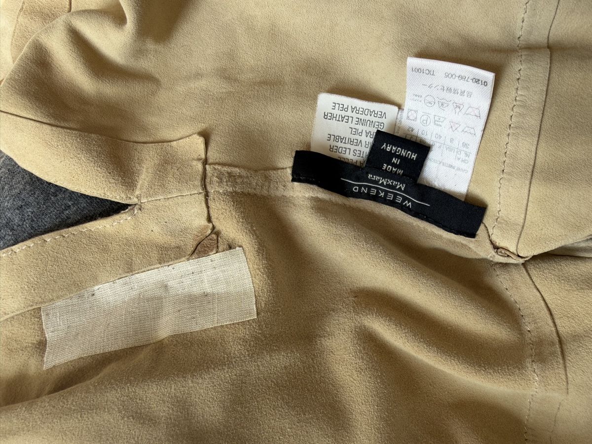 Max Mara Vestes: Suede jacket MaxMara 100% leather – D'occasion à Uster par Monika_OB 8