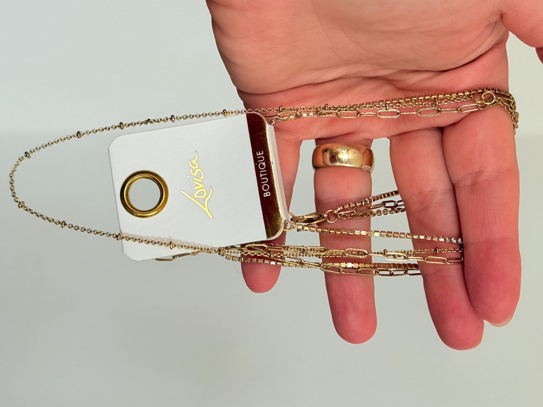 Colliers: Collier double rangs Lovisa neuf – Neuf avec emballage d'origine à Genève par AGBERG 6