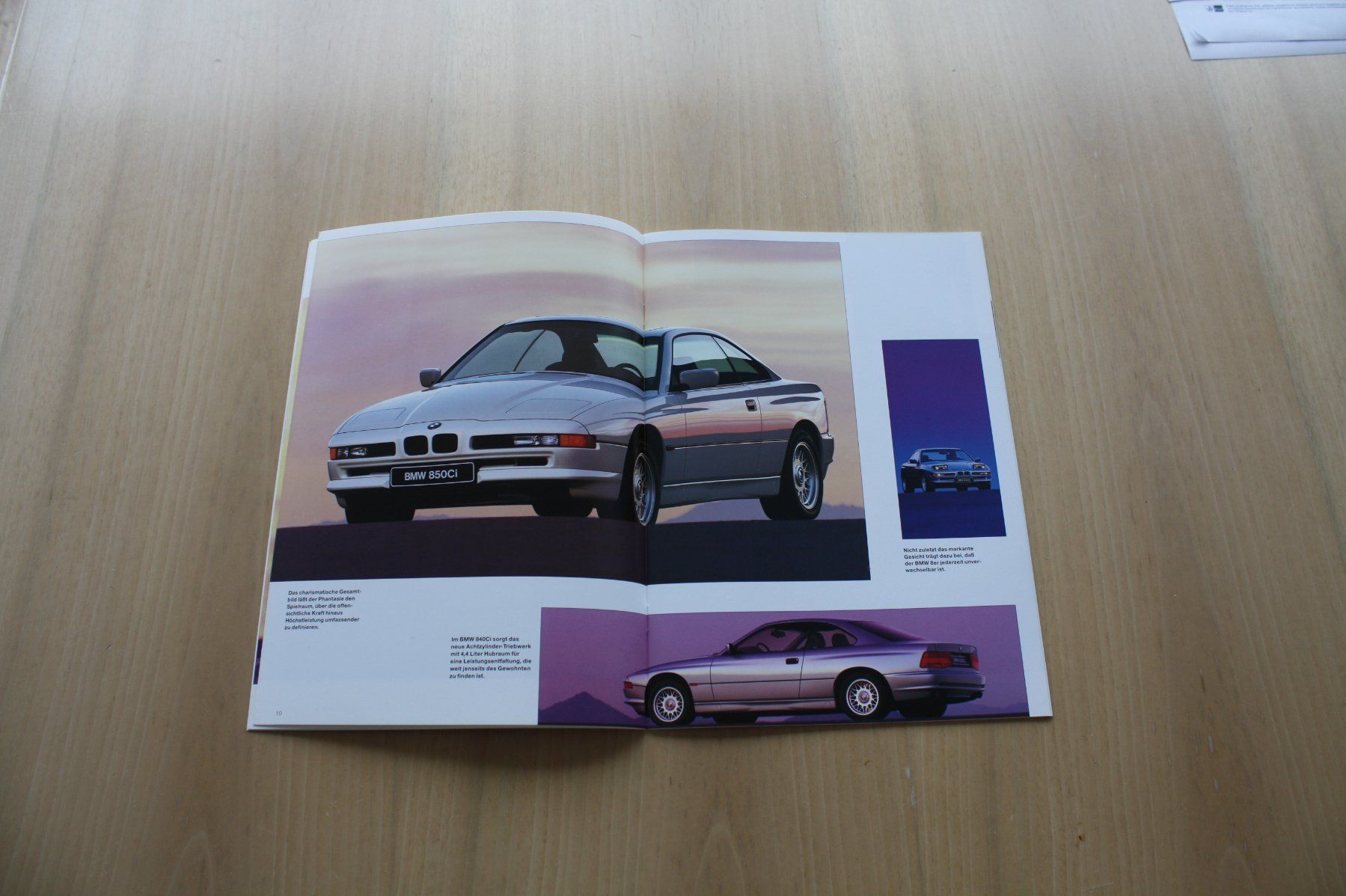 BMW Dokumente: BMW 8er Coupe Prestige Prospekt 1996 – Gebraucht aus Wikon von erwin400 4