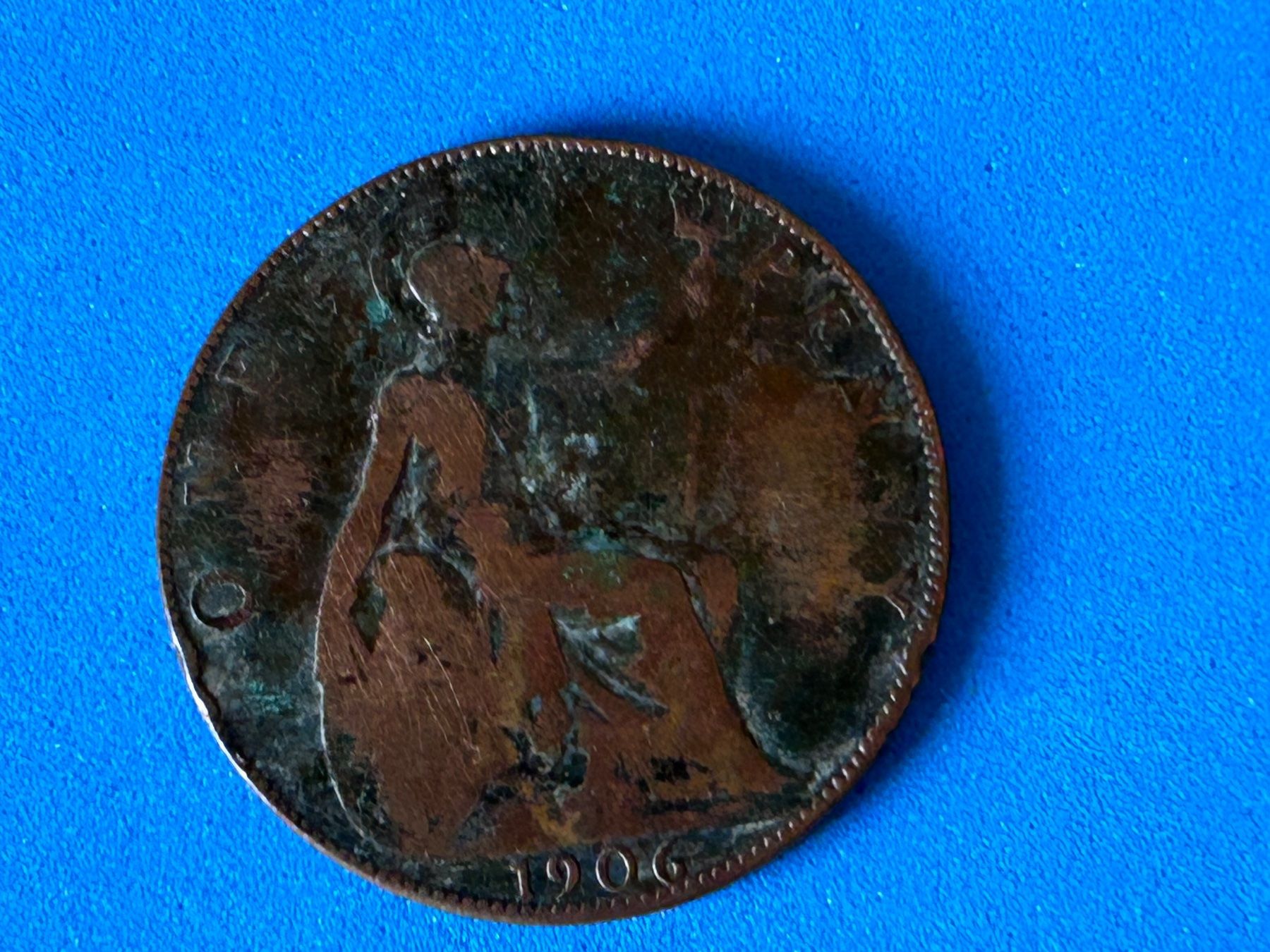 Tutti le monete: UK - 1 Penny - Edward VII 1906 – Usato da Corcelles NE venduto da AJKader 5