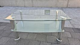 Moderner Glastisch, Couchtisch, Wohnzimmertisch 