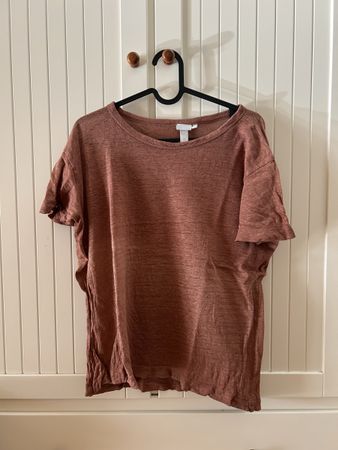 T-Shirt h und m (XL), Leinen