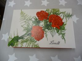 alte Lindt & Sprüngli Kartonschachtel Schachtel