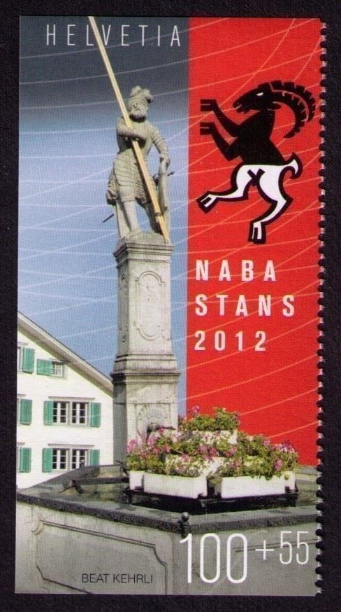 Alle Briefmarken: 2012_W97-W100_NABA-BLOCK Stans_Serie EINZELMARKEN ** – Neu (gemäss Beschreibung) aus Marthalen von Ch_quality 1