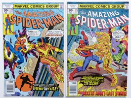 AMAZING SPIDER-MAN #172-173 🔑 KEY 1ST ROCKET RACER 1977