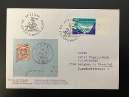 Couvert Tag der Briefmarke 1967 Stans