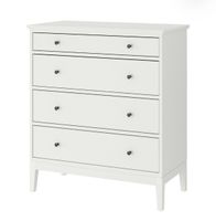 IKEA Idanäs Kommode weiss 4 Schubladen 104x118cm neuwertig