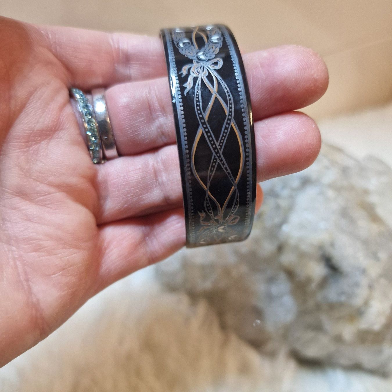 Bracciali & Braccialetti: Vintage Michaela Frey Emaille Handbemaltes Armband – Usato da Birr venduto da sen_8djr 1