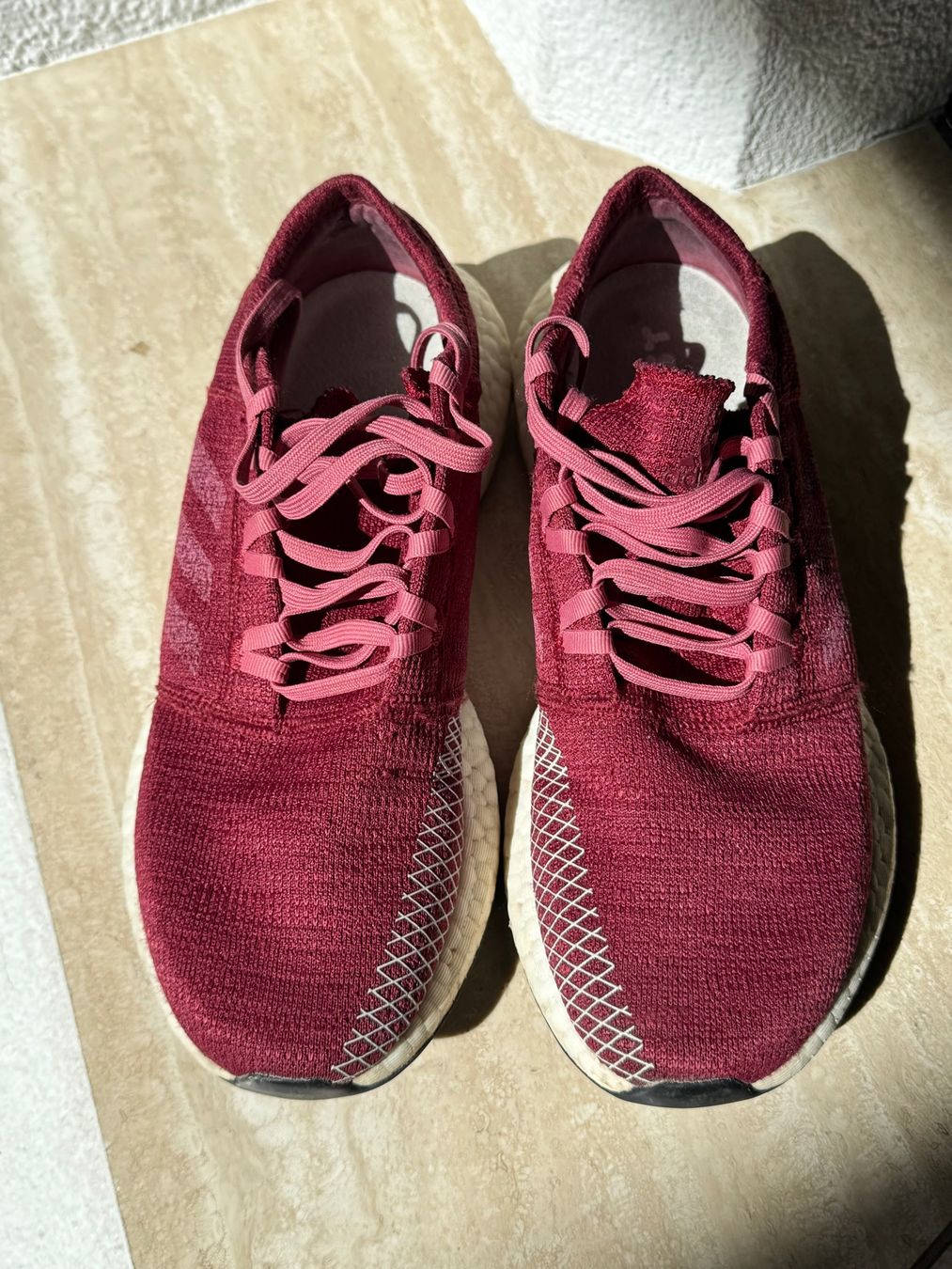 Adidas Scarpe da uomo: Adidas Boost Schuhe, Gr. 41 1/3, Rot – Nuovo (secondo la descrizione) da Niederhasli venduto da Erwied 3