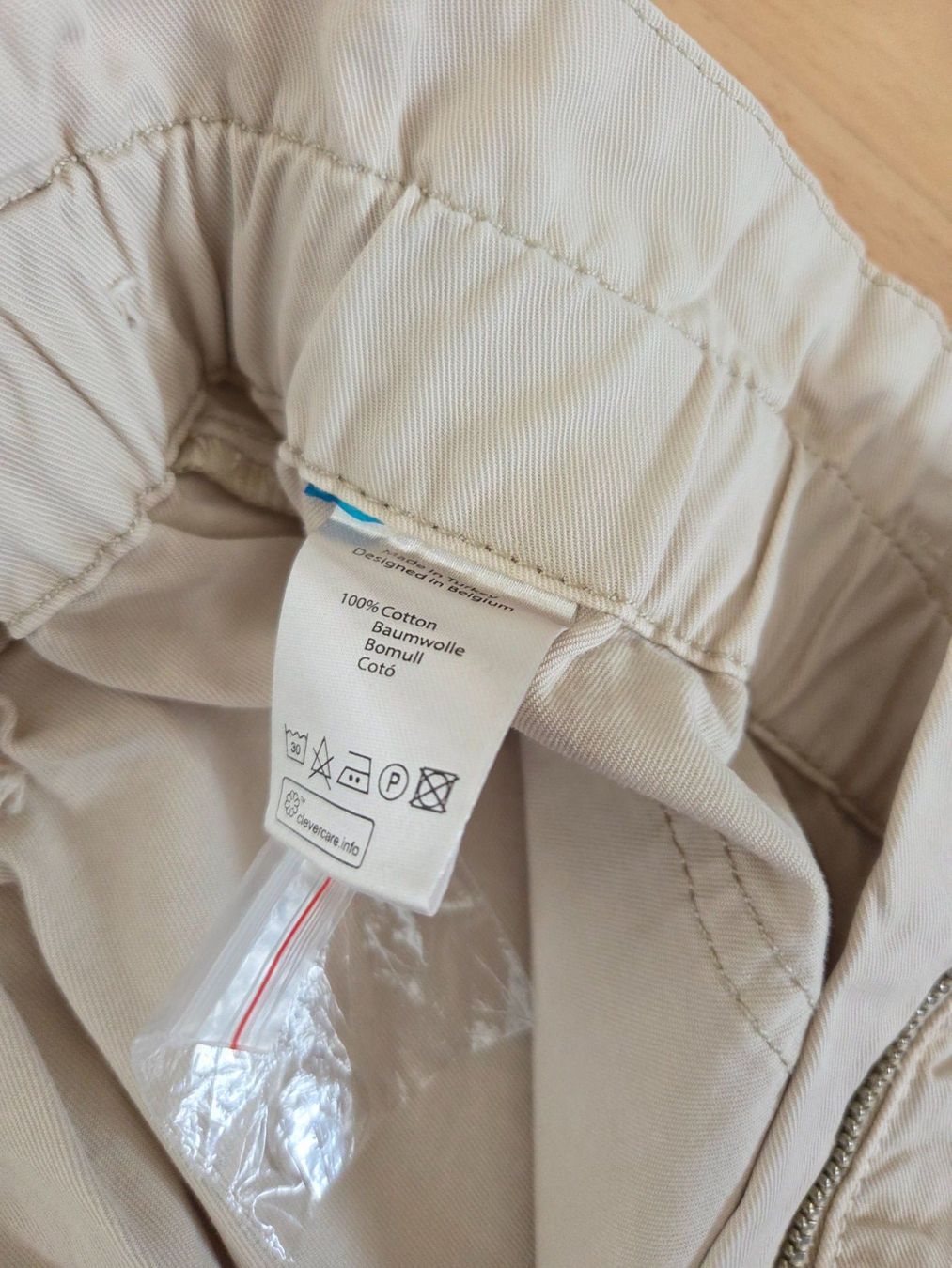 Pantaloni: CKS Shorts - Cotton - Beige - NEW - 36 – Nuovo e nell'imballaggio originale da Zug venduto da Bibibo 4