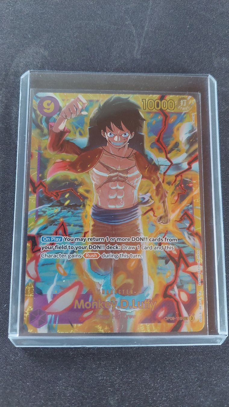 Bandai Carte collezionabili: One Piece Monkey.D.Luffy OP09-119 Secret-Rare – Nuovo (secondo la descrizione) da Boniswil venduto da Pascal04
