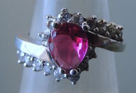 Silber 925 Fingerring Gr. 54