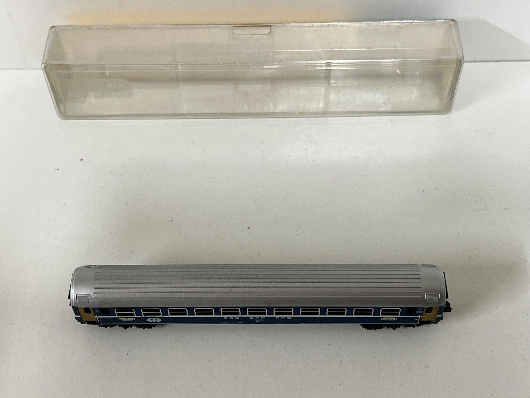 Trix Modellini di ferrovie: Minitrix Spur N SBB Personenwagen 2.Kl. – Usato da Geroldswil venduto da TopTrain54 4