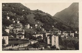 Semione (TI) – Veduta generale da Sud Blenio
