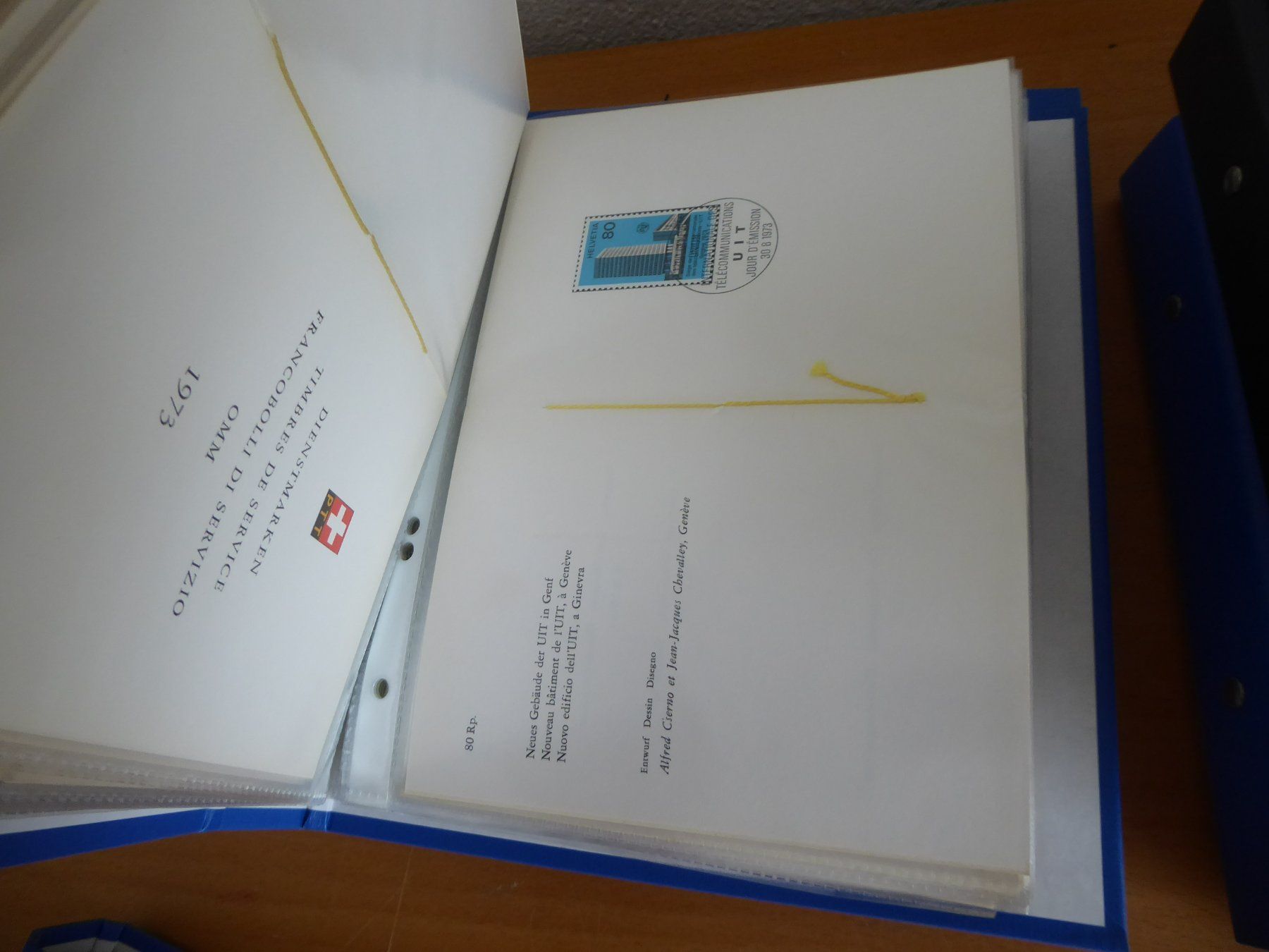 Tutti i francobolli: Posten PTT Folder Schweiz mit viel Inhalt – Usato da Rothrist venduto da swisstools 8