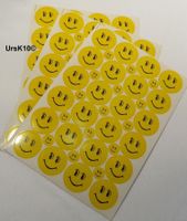 NEUE Smile 4 Blatt gelbe Smiley Emoji TOTAL 156 Stück
