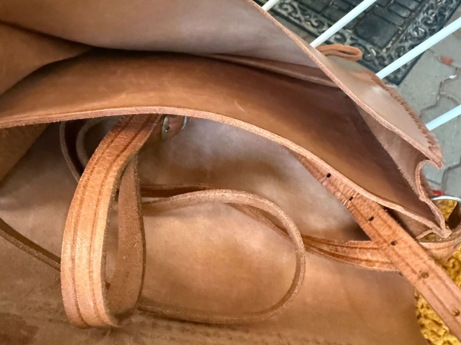 Borse da donna: Boho Style Umhängetasche aus Leder – Usato da Rorbas venduto da tun_m7fz 6