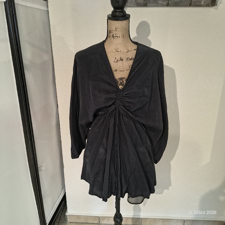 Schwarze Zara Oberteil, Grösse M+38), Top Zustand, Neuwertig