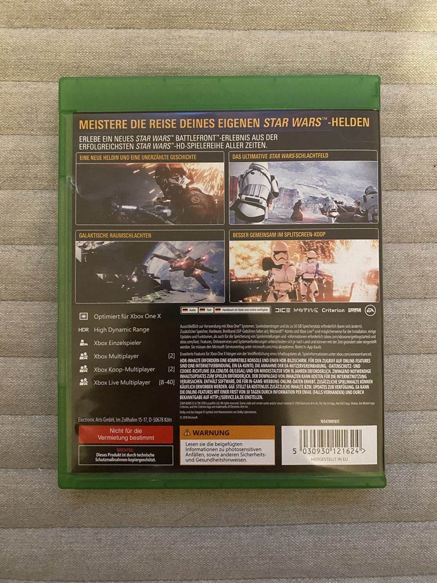 Microsoft Giochi: Star Wars Battlefront für Xbox One – Usato da Thunstetten venduto da Virus_33 2
