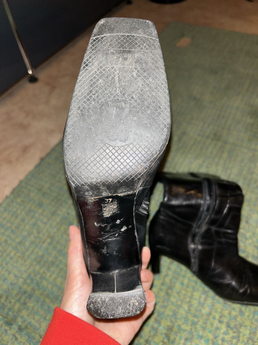 Damenschuhe: Schwarze Lederstiefel – Gebraucht aus Zürich von tmayfur 4
