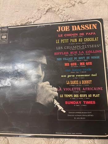 Vinyles: Vinyle Joe Dassin – D'occasion à Orbe par car_8grw 2