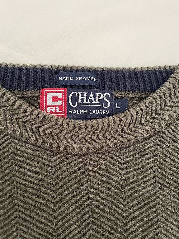 Maglioni & Felpe: CHAPS Ralph Lauren Hand Framed Knit Sweater L – Usato da Ponte Tresa venduto da coc_nnf5 1