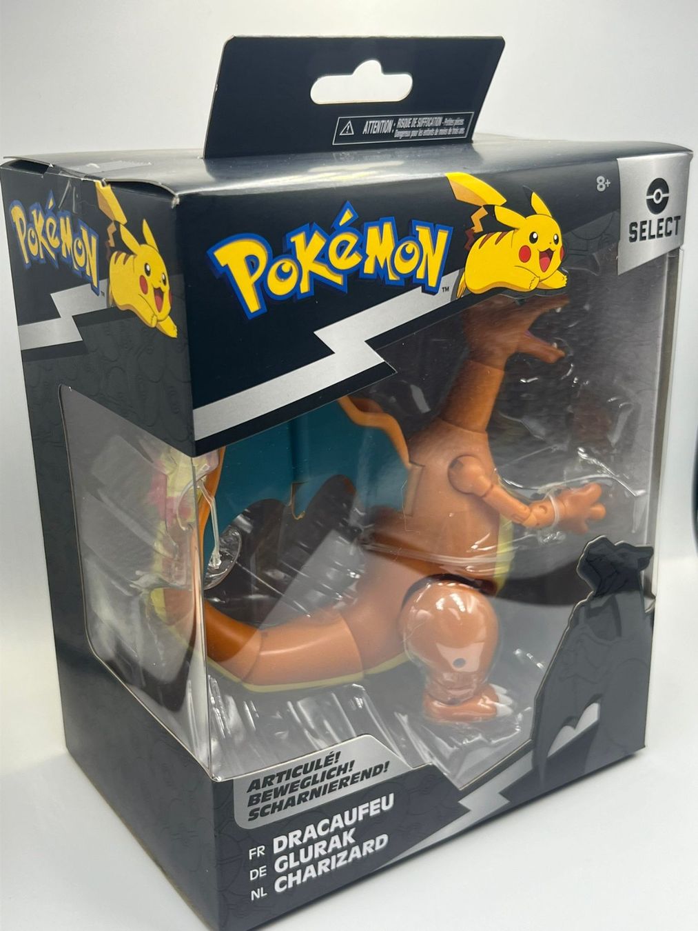 Pokémon Figuren: Glurak Charizard Pokemon Select Serie 2, Neu & OVP! – Neu und originalverpackt aus Emmen von VK-Retail