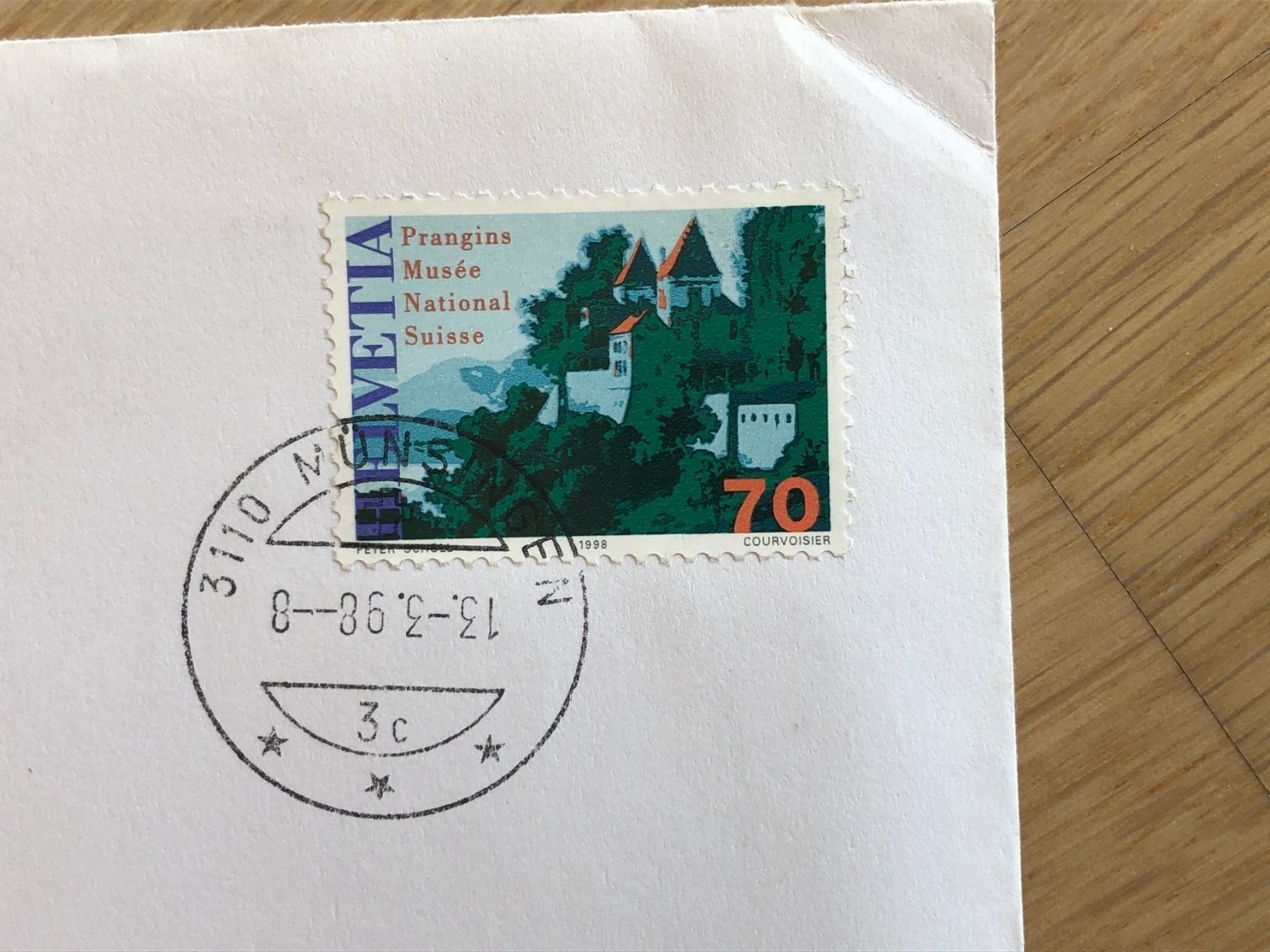 Stempel: Unmöglicher Poststempel!!! – Gebraucht aus Biel/Bienne von TomBaBi 1