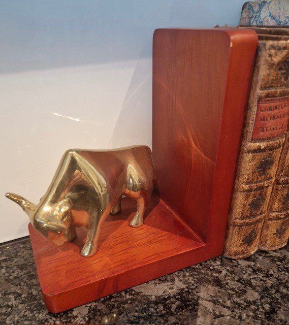 Altro in Decorazioni & Accessori: Edle Bücherstützen "BULL & BEAR – Usato da Gersau venduto da pandabear01 3
