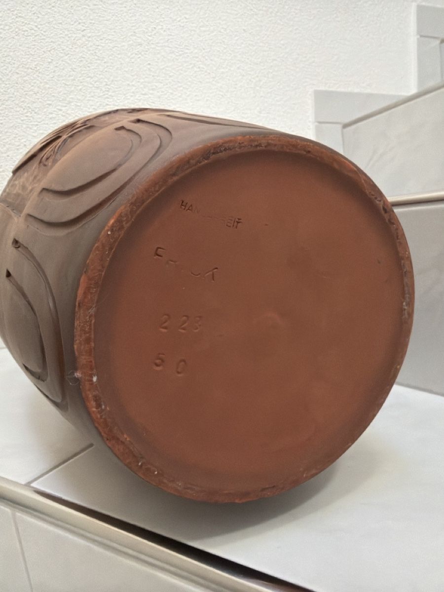 Vasi & Recipienti: FRICK grosse Bodenvase, Keramik. – Usato da Biberist venduto da Momo33 4