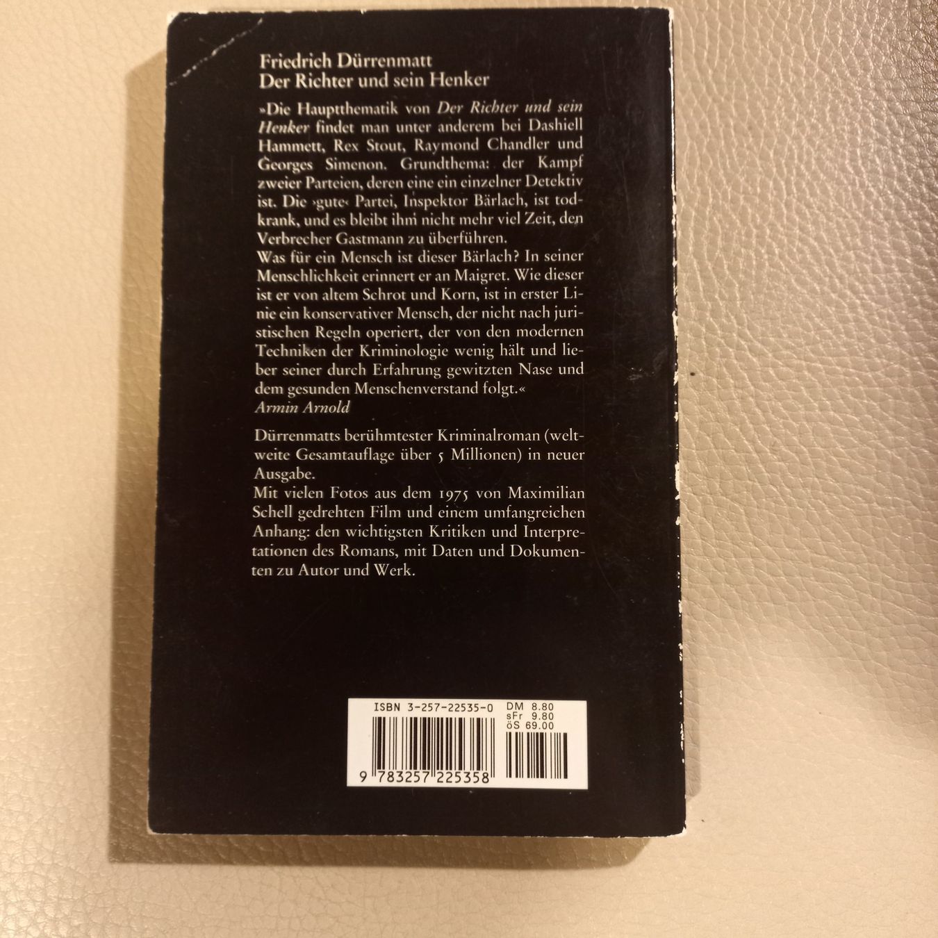 Libri: Der Richter und sein Henker 1986er Version – Usato da Niederhelfenschwil venduto da pyr_n8bb 3