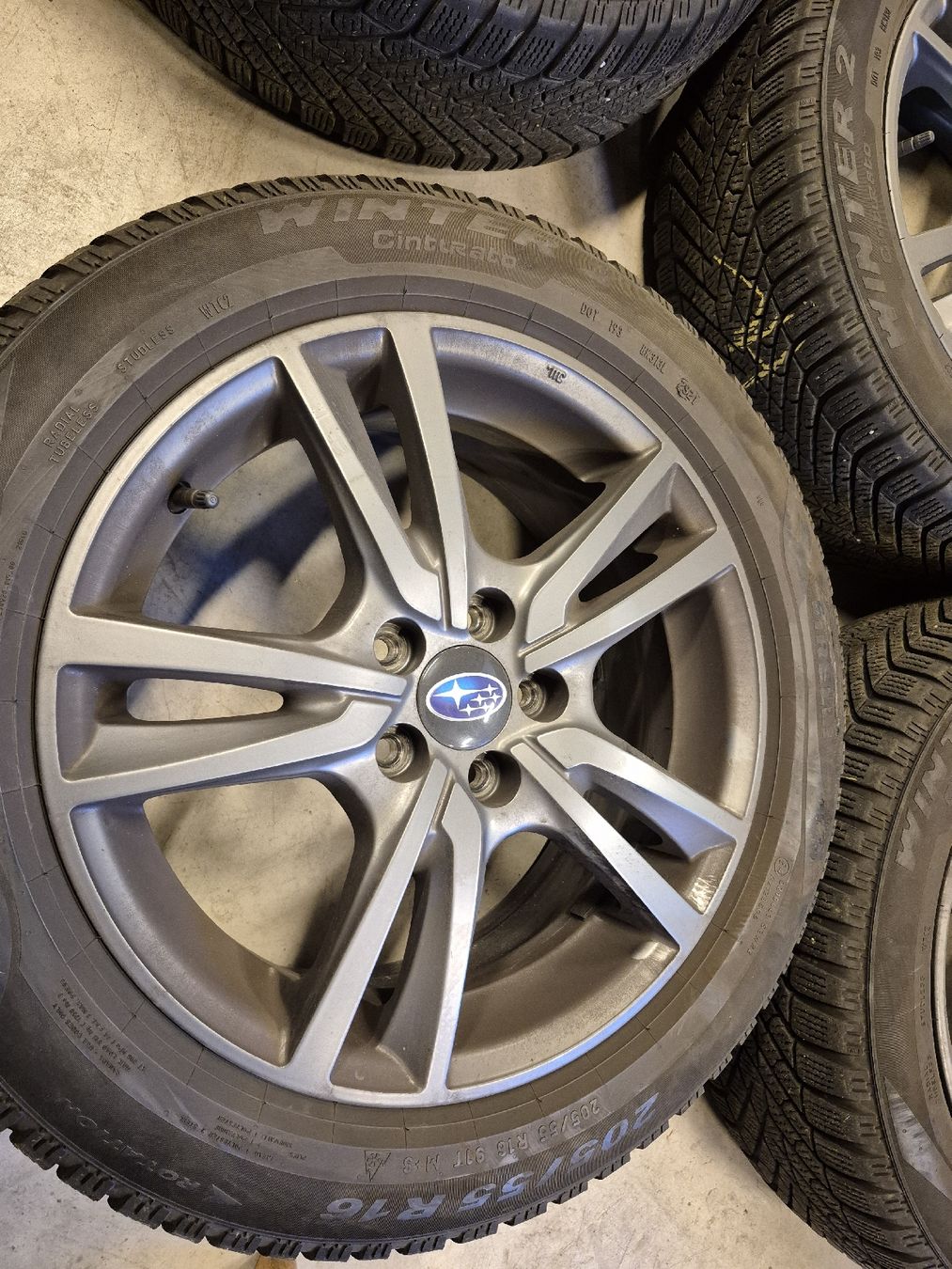 Pneumatici & Ruote complete: Winterräder Subaru Impreza 2020 – Usato da Oberuzwil venduto da Auto-Hilber 1