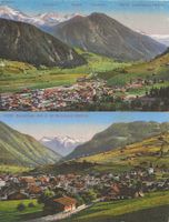 Zweisimmen BE 2 AK 1920 + 1926 Bahnhof sehr gut erhalten