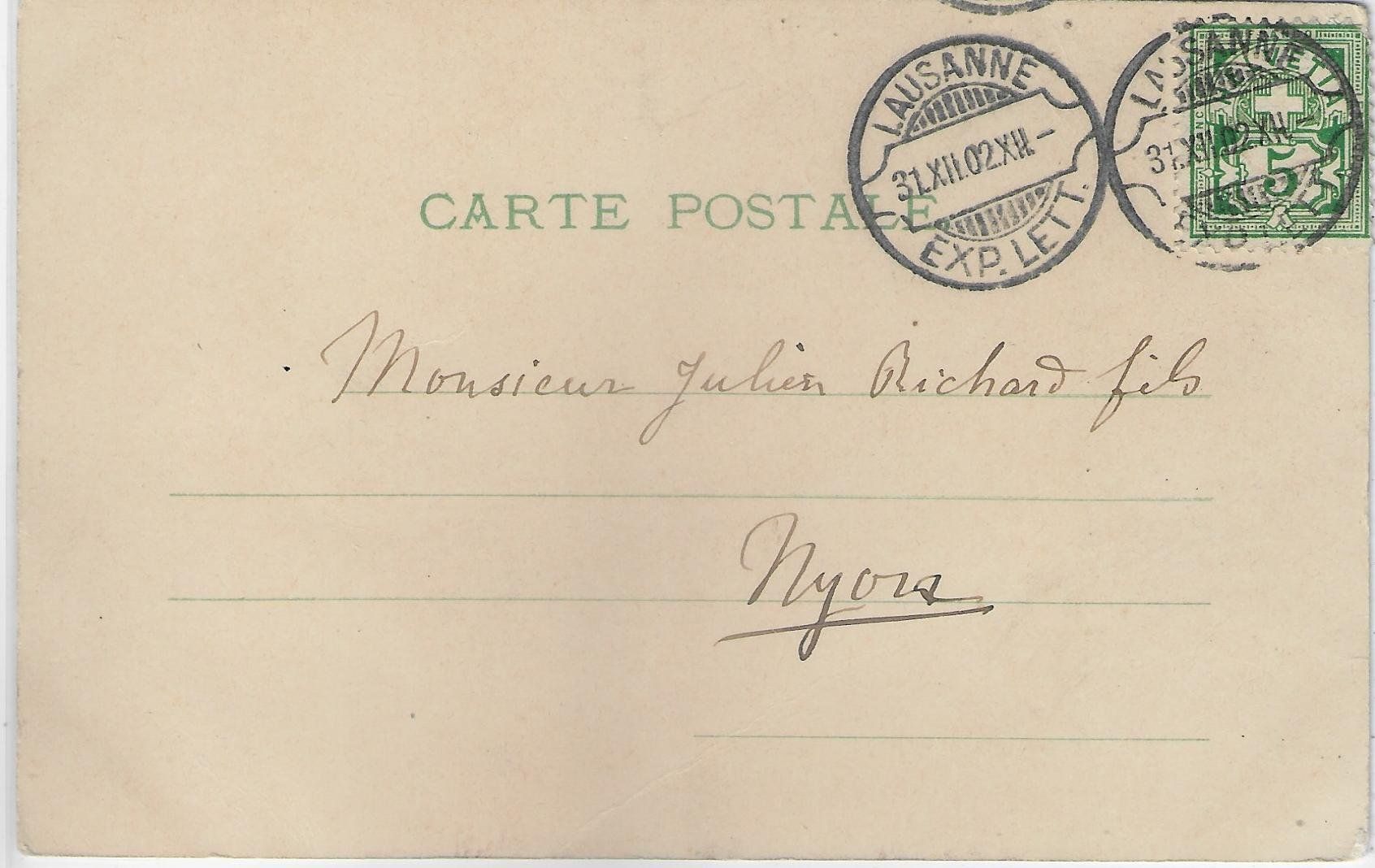 Cartoline postali: Port de Veytaux Grammont - Litho – Usato da Ettingen venduto da Kartenplanet 1