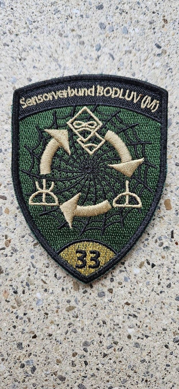 Armée suisse Plaquettes & Badges:  Badge Bodluv 33 mit klett  – Neuf avec emballage d'origine à Riedholz par fr_sIruP