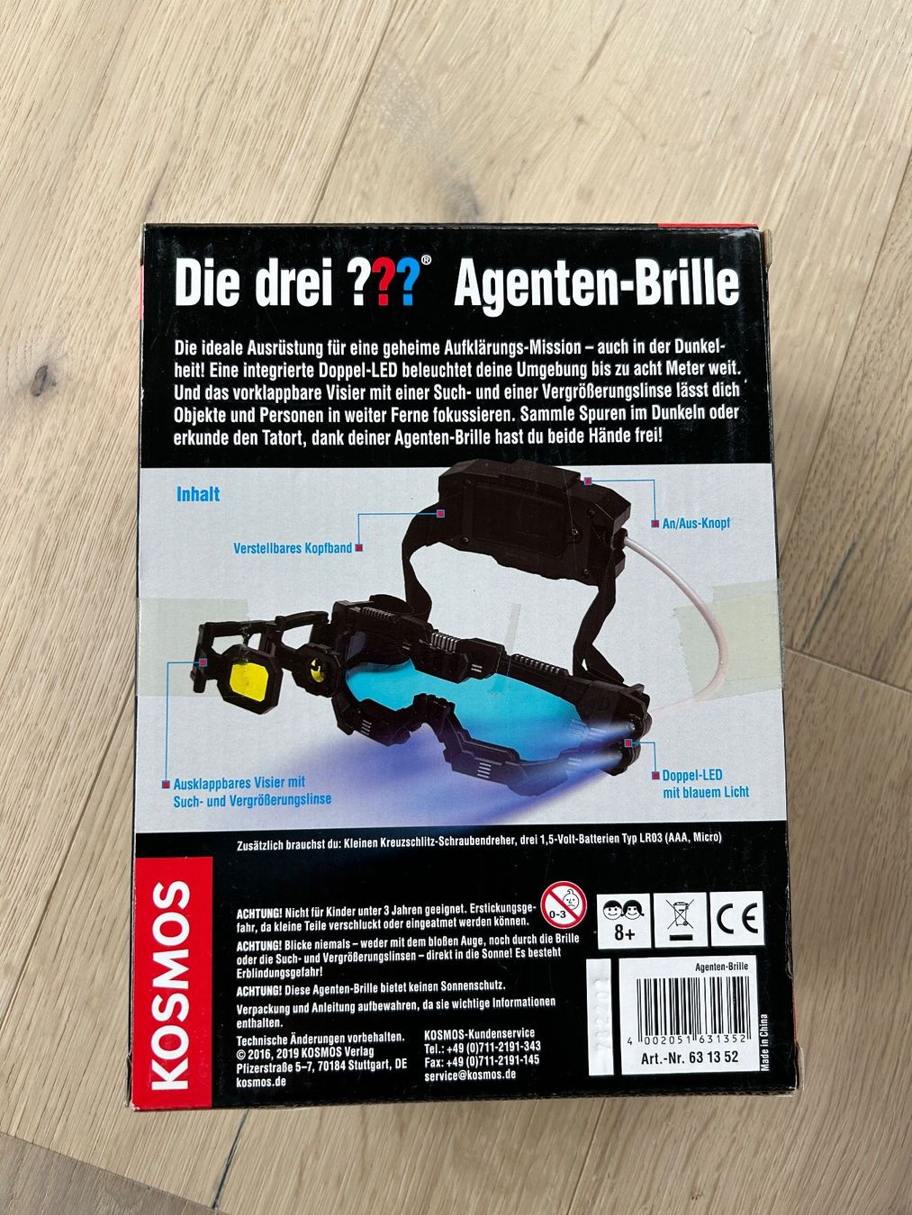 Kosmos Spielzeuge: Drei Fragezeichen Agentenbrille – Neu (gemäss Beschreibung) aus Gunzgen von ricco5 2