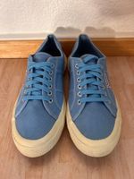 Superga Turnschuhe, Sneakers Stoffschuhe Damen himmelblau 40
